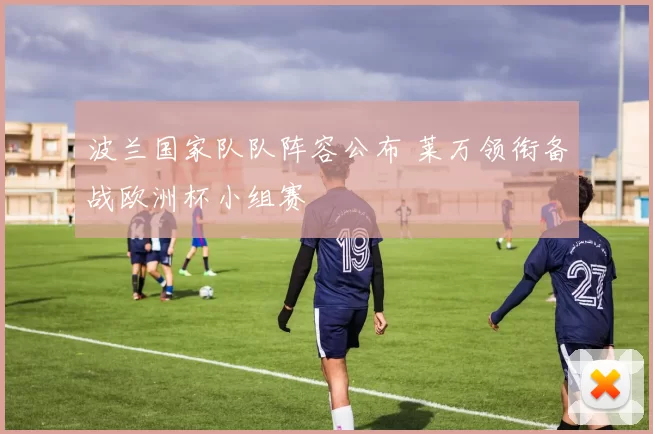 波兰国家队队阵容公布 莱万领衔备战欧洲杯小组赛