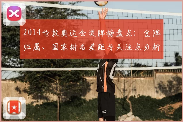 2014伦敦奥运会奖牌榜盘点：金牌归属、国家排名差距与关注点分析