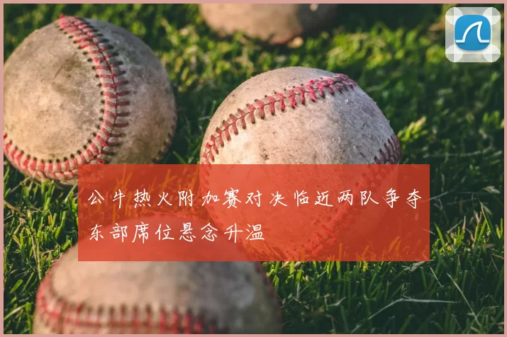 公牛热火附加赛对决临近两队争夺东部席位悬念升温