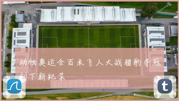 动物奥运会百米飞人大战猎豹夺冠创下新纪录